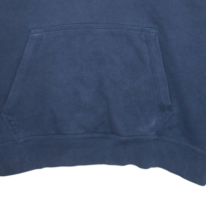 Mens UK Size L Nike Blue Pullover Hoodie