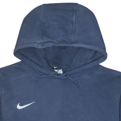 Mens UK Size L Nike Blue Pullover Hoodie