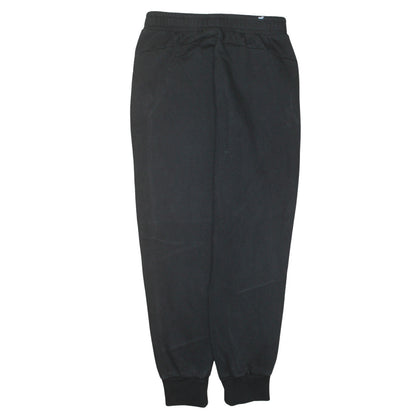 Puma Men's Black Jogger Sweatpants Size M Tapered Fit Activewear