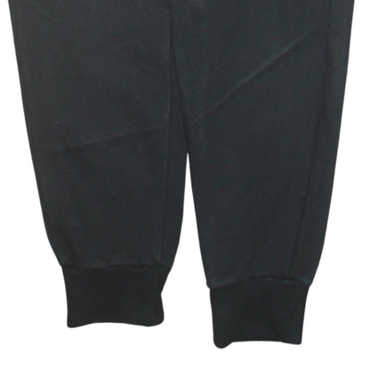 Puma Men's Black Jogger Sweatpants Size M Tapered Fit Activewear