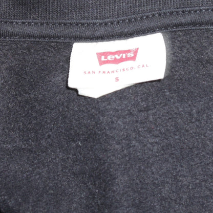 Mens UK Size S Levi's Black Full Zip Sweatshirt