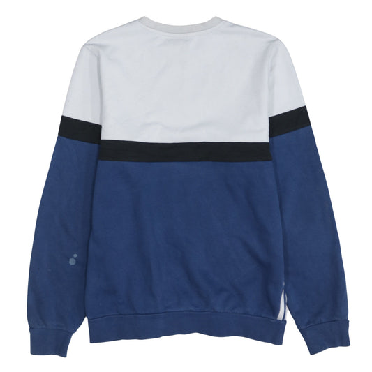 Boys UK Size 15-16 Years adidas Blue Pullover Sweatshirt