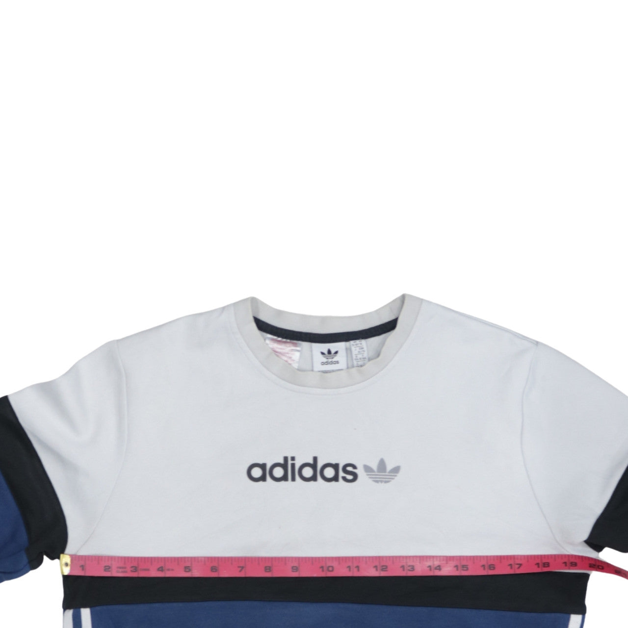 Boys UK Size 15-16 Years adidas Blue Pullover Sweatshirt