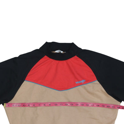 Mens UK Size S Wrangler Multicoloured Pullover Sweatshirt
