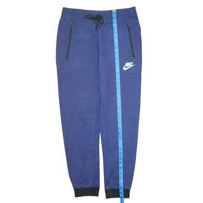 Mens UK Size M Nike Regular Fit Jogger Blue Trousers
