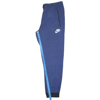 Mens UK Size M Nike Regular Fit Jogger Blue Trousers