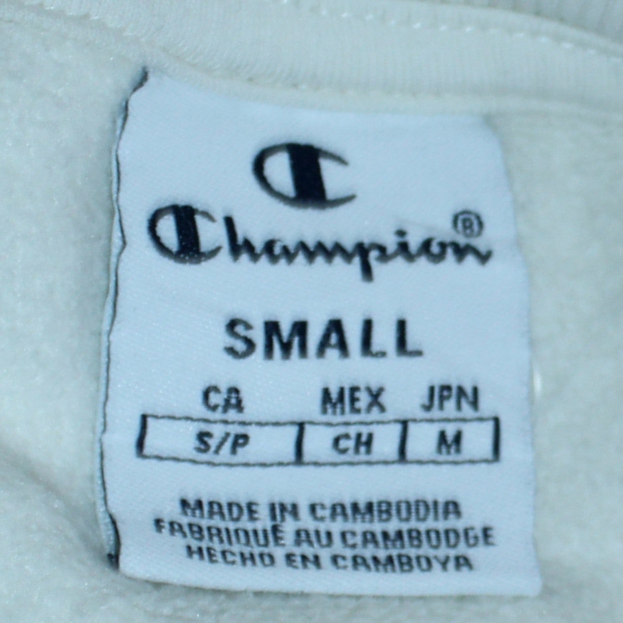 Womens UK Size S Champion Pink Pullover Sweatshirt