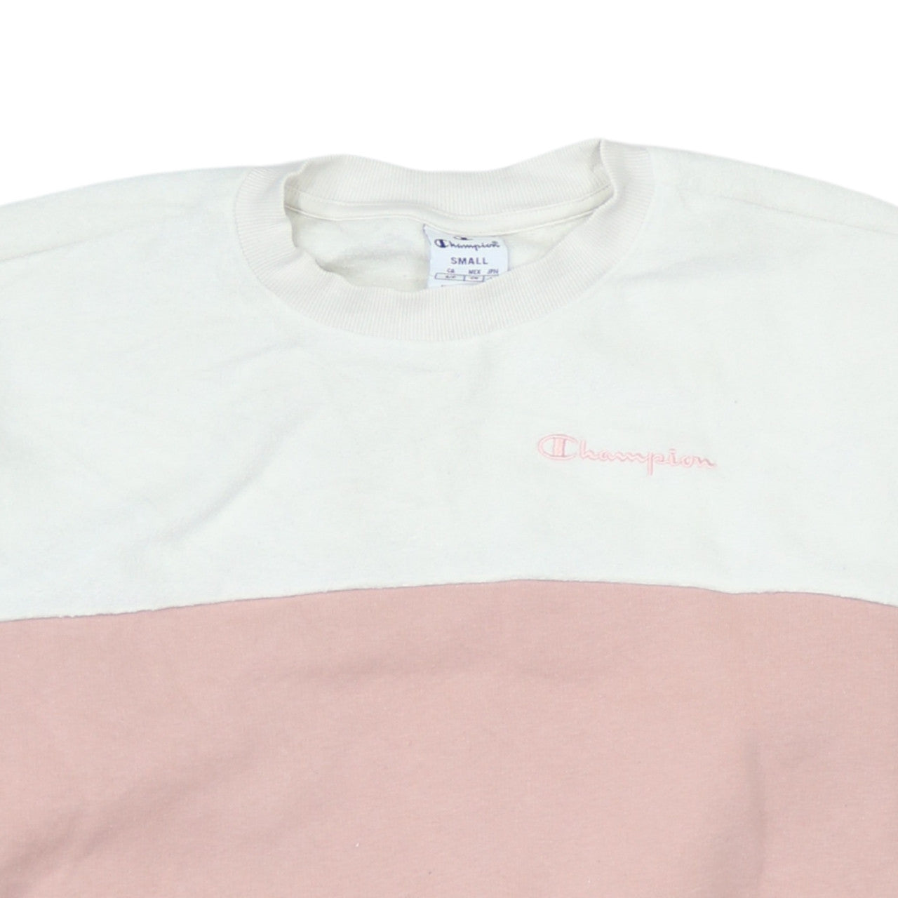 Womens UK Size S Champion Pink Pullover Sweatshirt