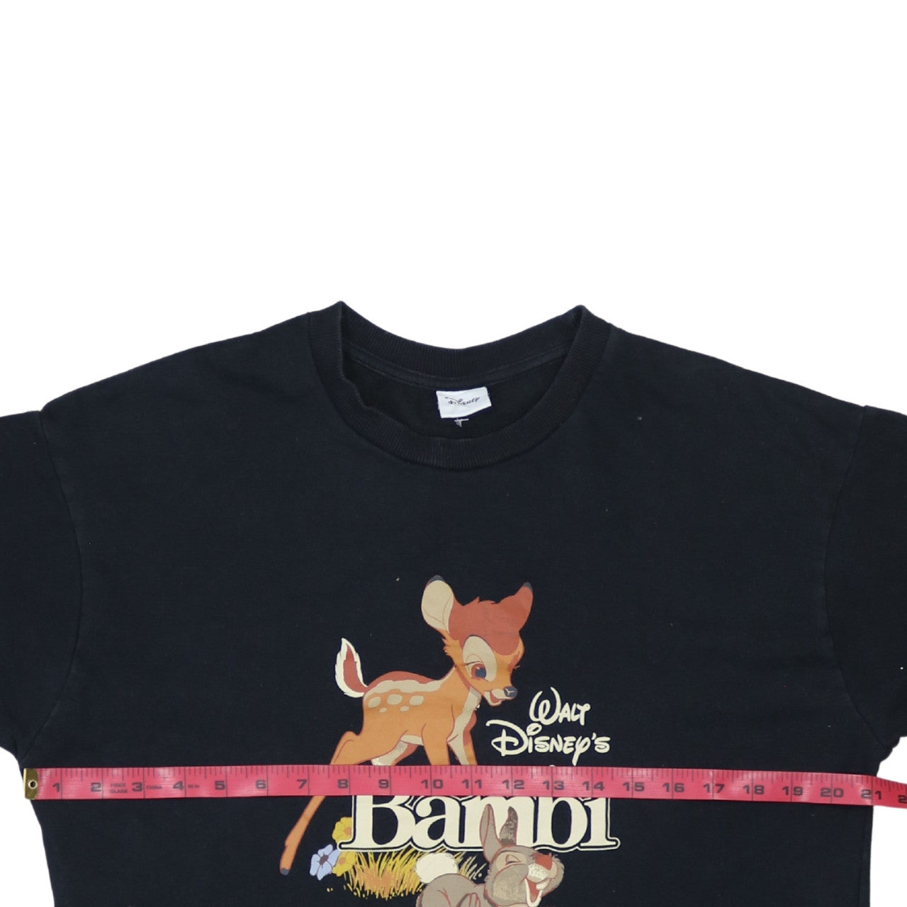 Womens UK Size 14 Disney Black Pullover Sweatshirt