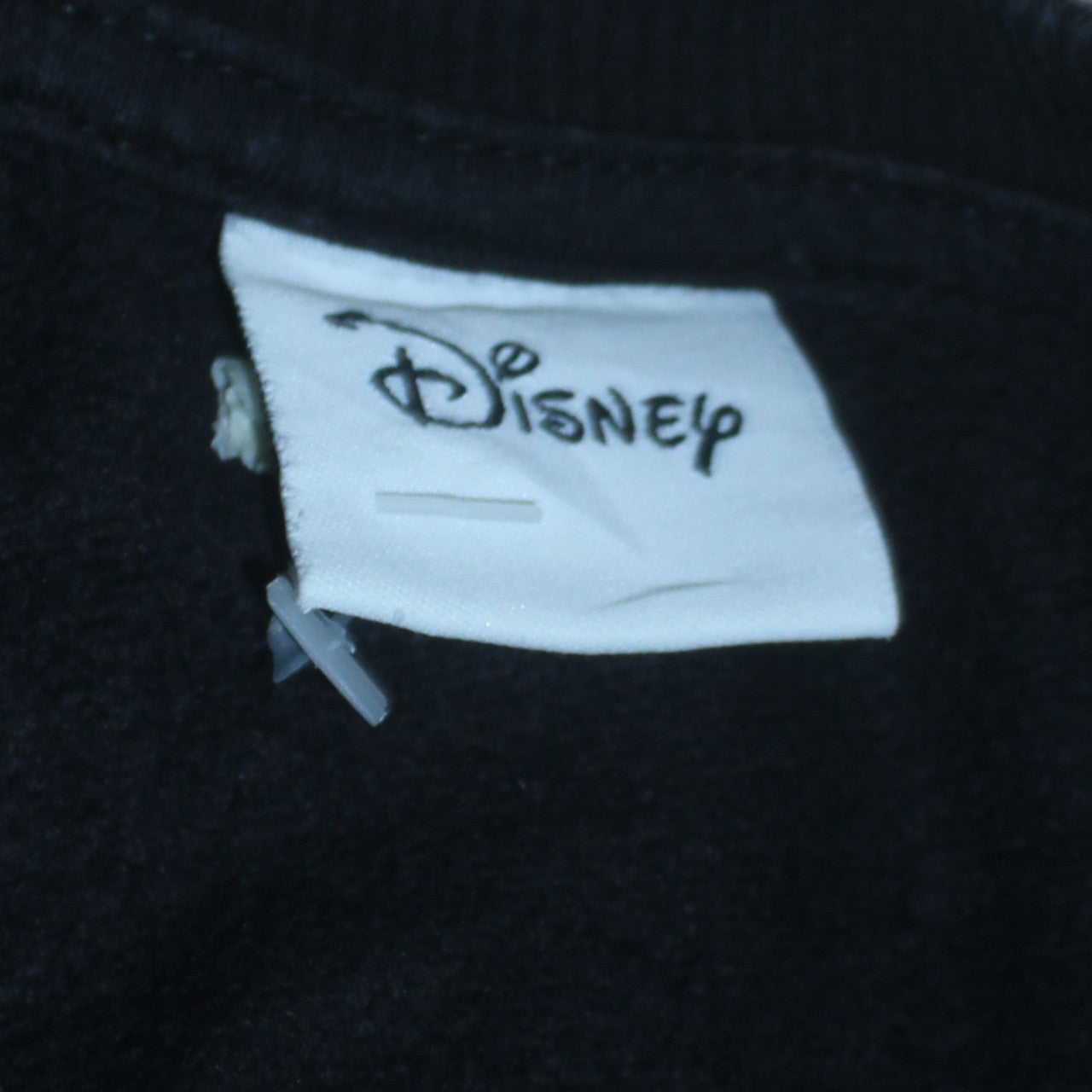 Womens UK Size 14 Disney Black Pullover Sweatshirt