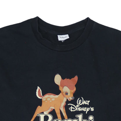 Womens UK Size 14 Disney Black Pullover Sweatshirt