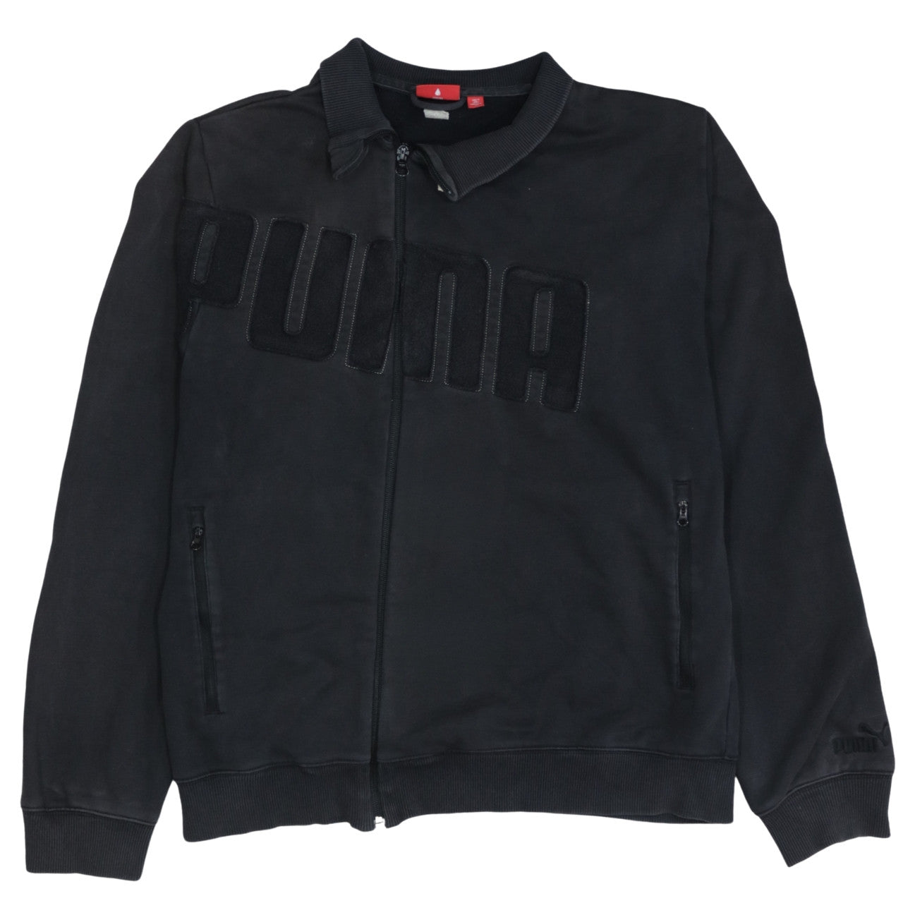 Mens UK Size XL PUMA Black Full Zip Sweatshirt