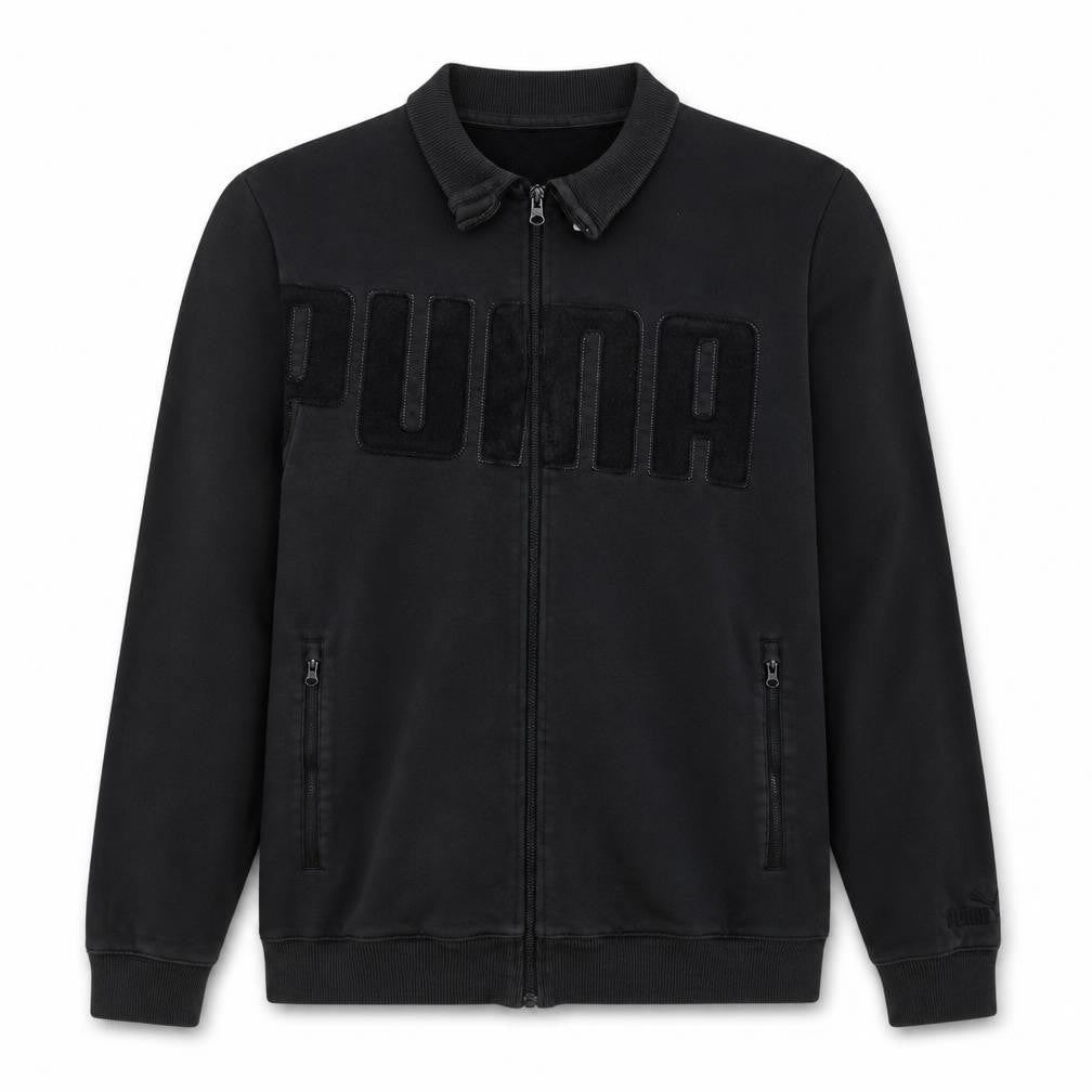 Mens UK Size XL PUMA Black Full Zip Sweatshirt