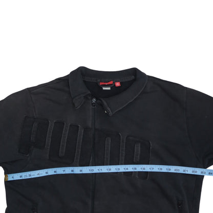 Mens UK Size XL PUMA Black Full Zip Sweatshirt