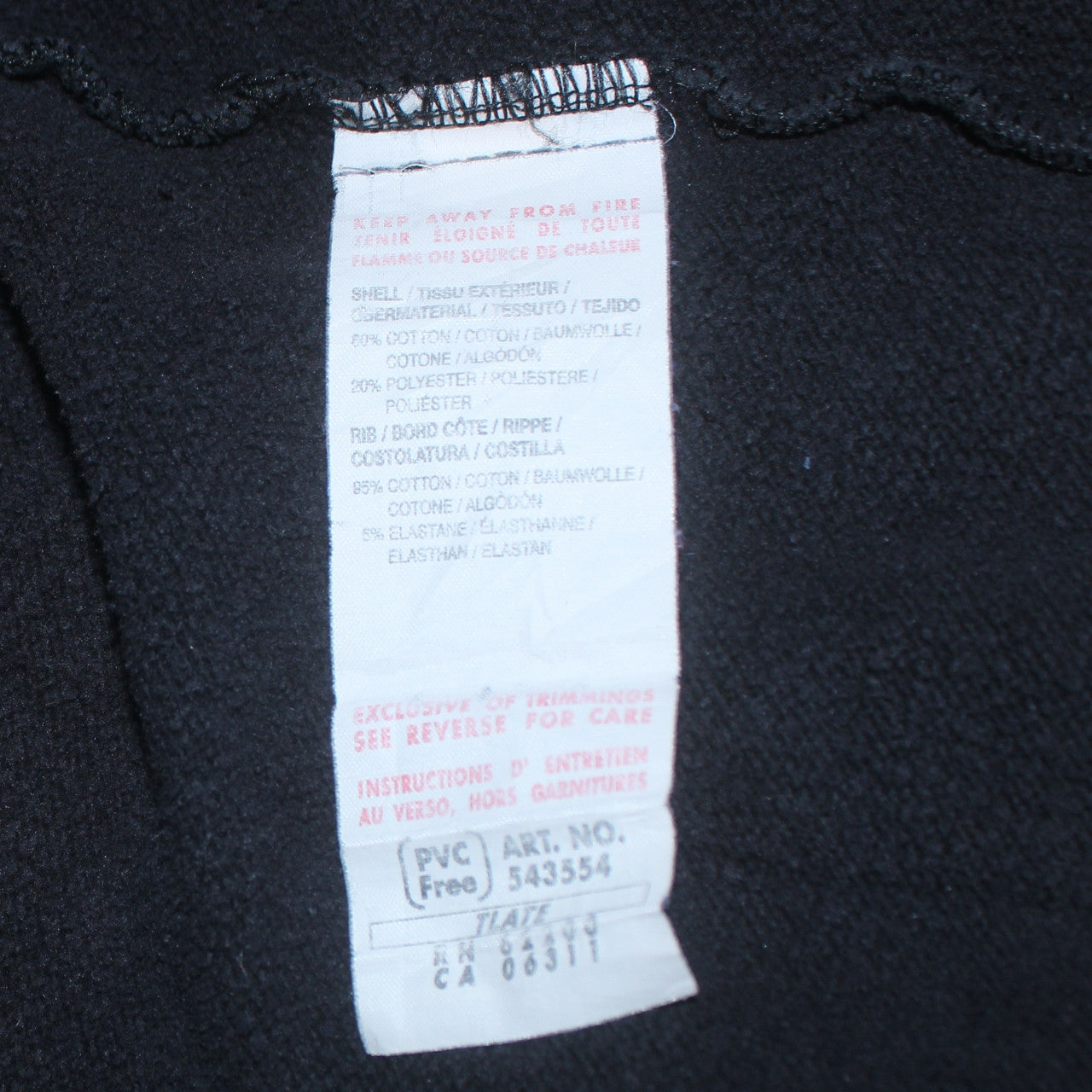 Mens UK Size XL PUMA Black Full Zip Sweatshirt