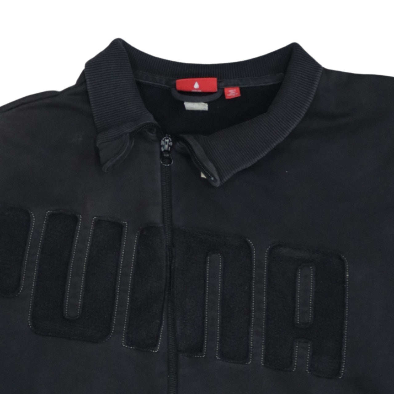 Mens UK Size XL PUMA Black Full Zip Sweatshirt