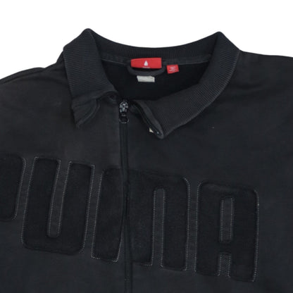 Mens UK Size XL PUMA Black Full Zip Sweatshirt