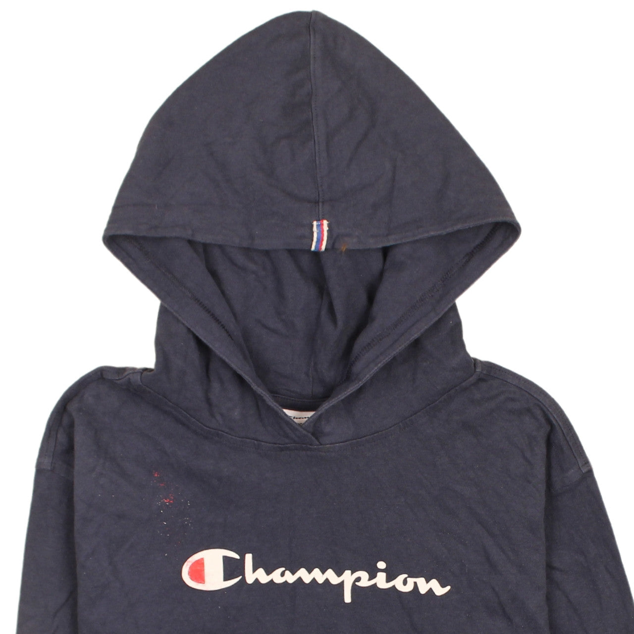 Mens UK Size M Champion Blue Pullover Hoodie