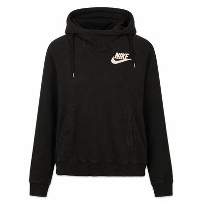 Womens UK Size L Nike Black Pullover Hoodie
