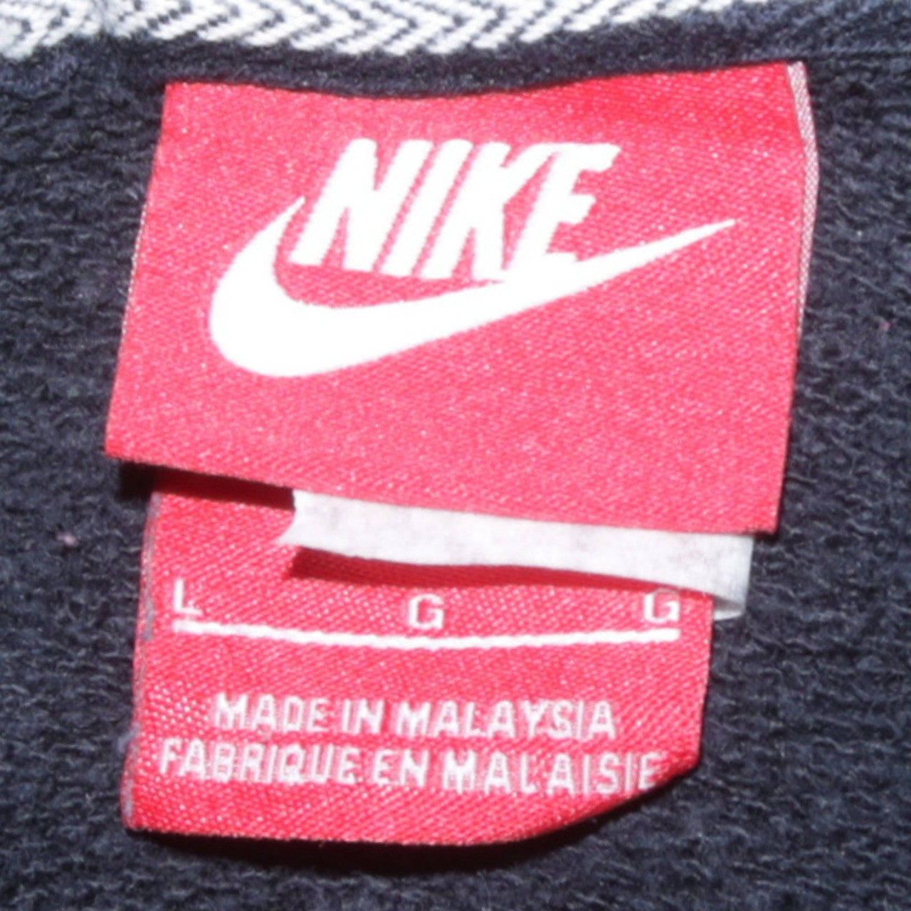 Womens UK Size L Nike Black Pullover Hoodie