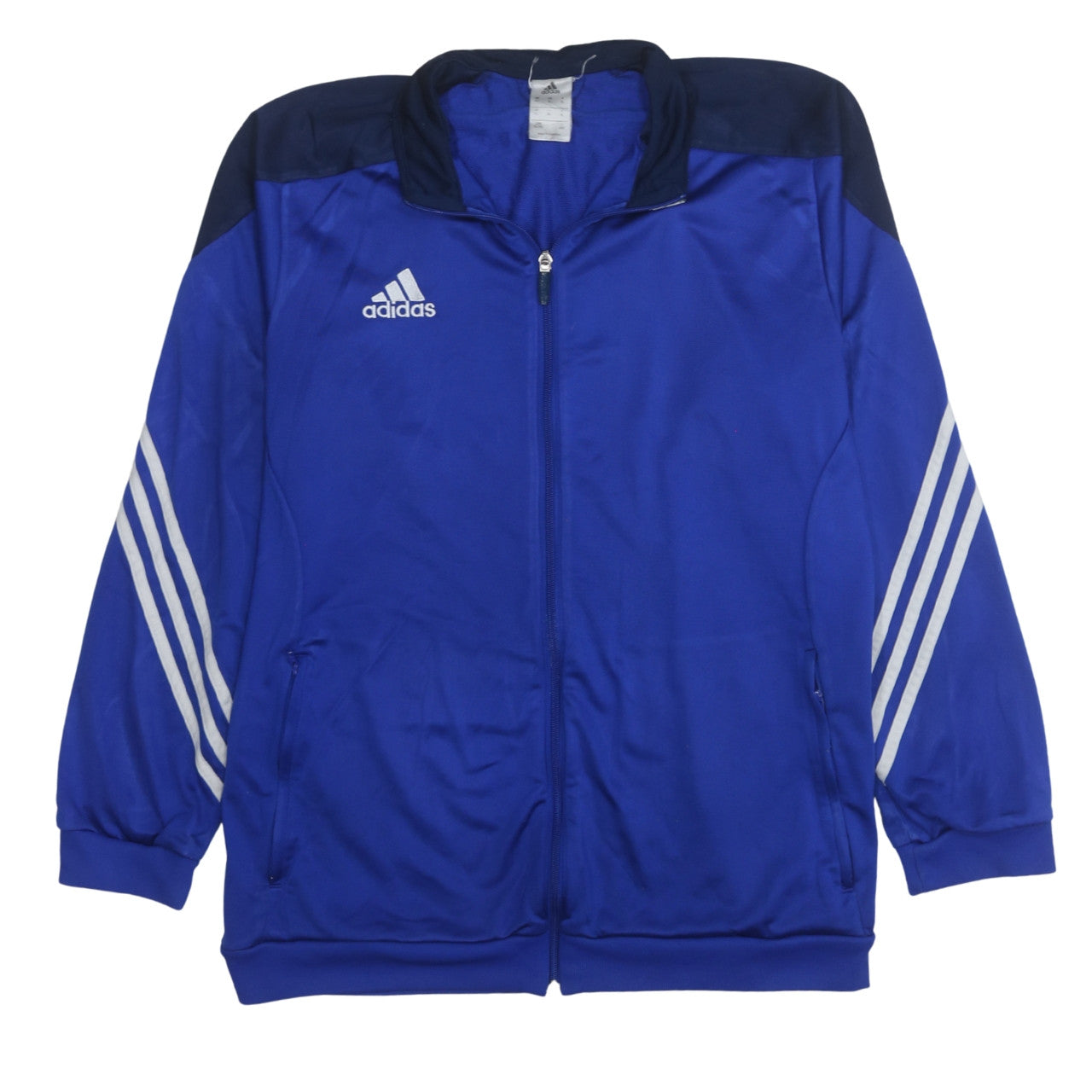 Mens UK Size XL adidas Blue Full Zip Sweatshirt