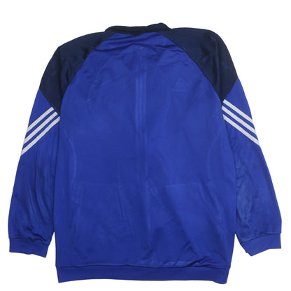 Mens UK Size XL adidas Blue Full Zip Sweatshirt