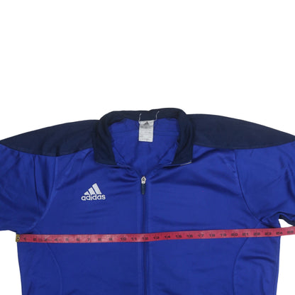 Mens UK Size XL adidas Blue Full Zip Sweatshirt