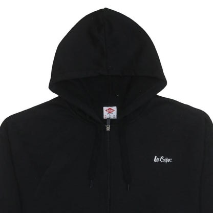 Mens UK Size XL Lee Cooper Black Full Zip Hoodie
