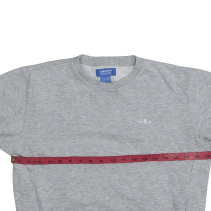 Mens UK Size S adidas Grey Pullover Sweatshirt