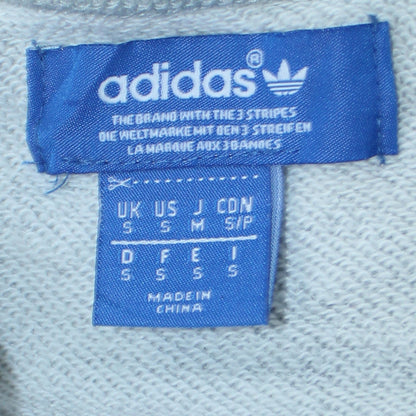 Mens UK Size S adidas Grey Pullover Sweatshirt