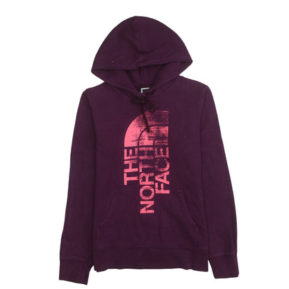 Womens UK Size S The North Face Purple Pullover Hoodie