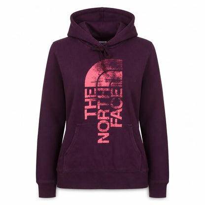 Womens UK Size S The North Face Purple Pullover Hoodie