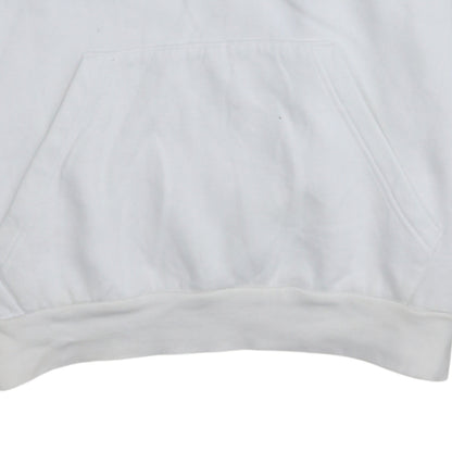Womens UK Size M adidas White Pullover Hoodie