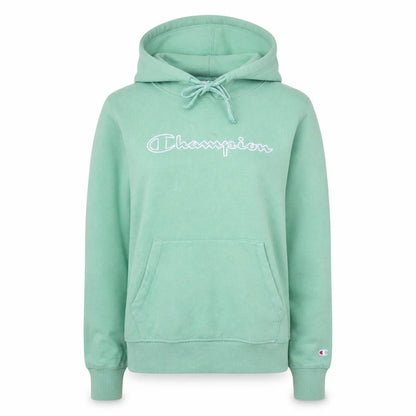 Womens UK Size M Champion Green Pullover Hoodie