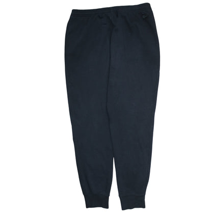 Nike Women’s Black Barça Jogger Sweatpants L Fleece Tapered Leg