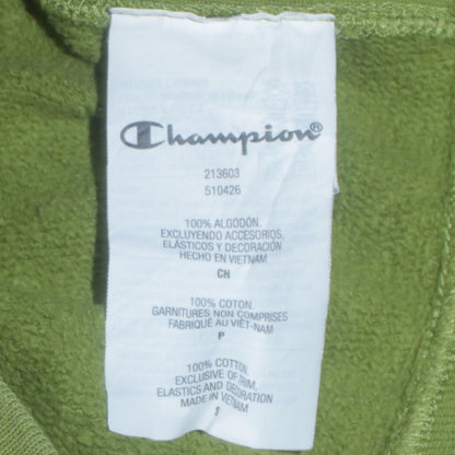 Mens UK Size S Champion Green Pullover Sweatshirt