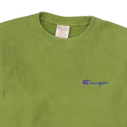 Mens UK Size S Champion Green Pullover Sweatshirt