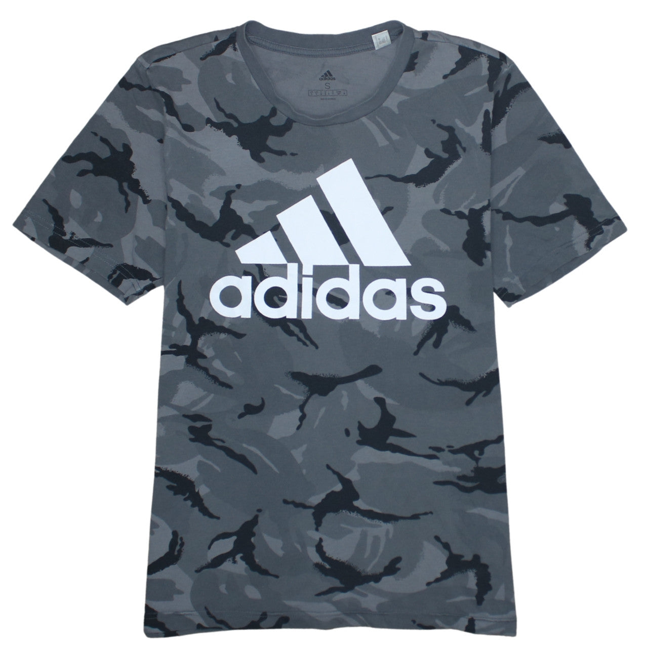 Mens UK Size S adidas Grey  T-Shirt