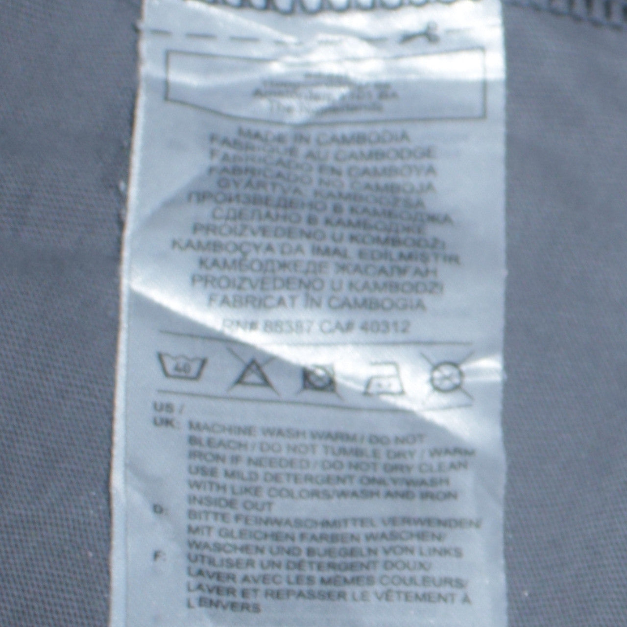 Mens UK Size S adidas Grey  T-Shirt