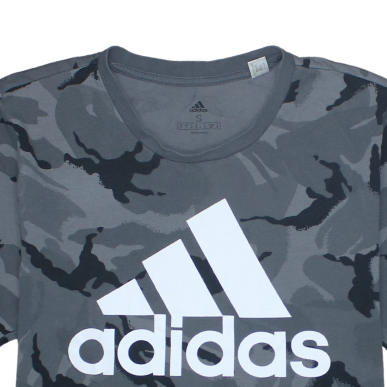 Mens UK Size S adidas Grey  T-Shirt