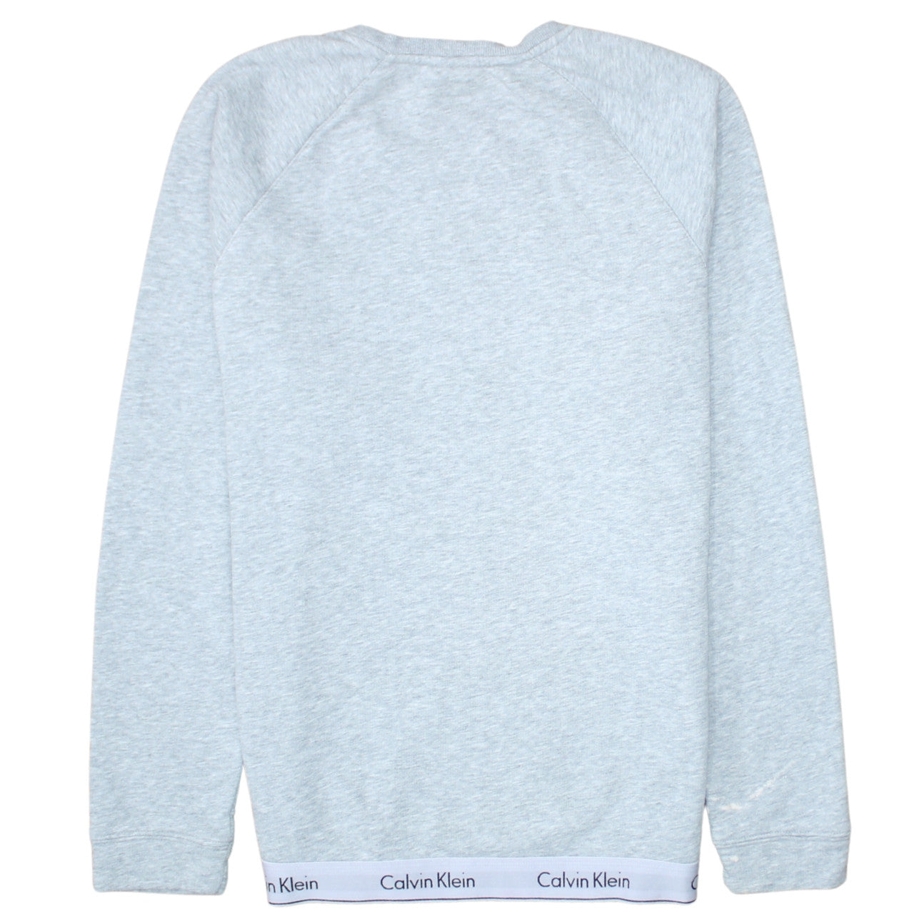 Womens UK Size M Calvin Klein Grey Pullover Sweatshirt