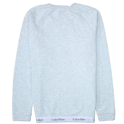 Womens UK Size M Calvin Klein Grey Pullover Sweatshirt