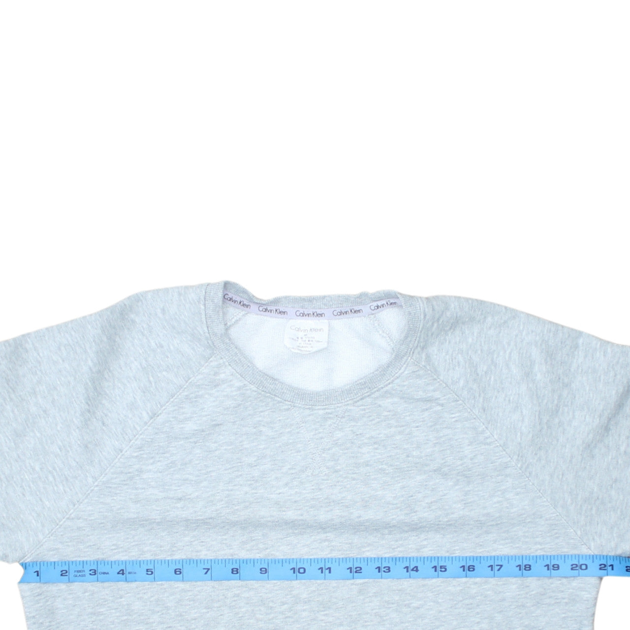 Womens UK Size M Calvin Klein Grey Pullover Sweatshirt