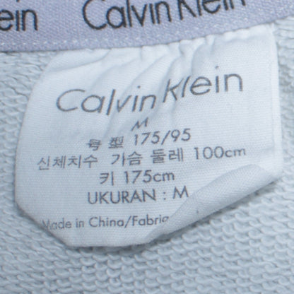 Womens UK Size M Calvin Klein Grey Pullover Sweatshirt