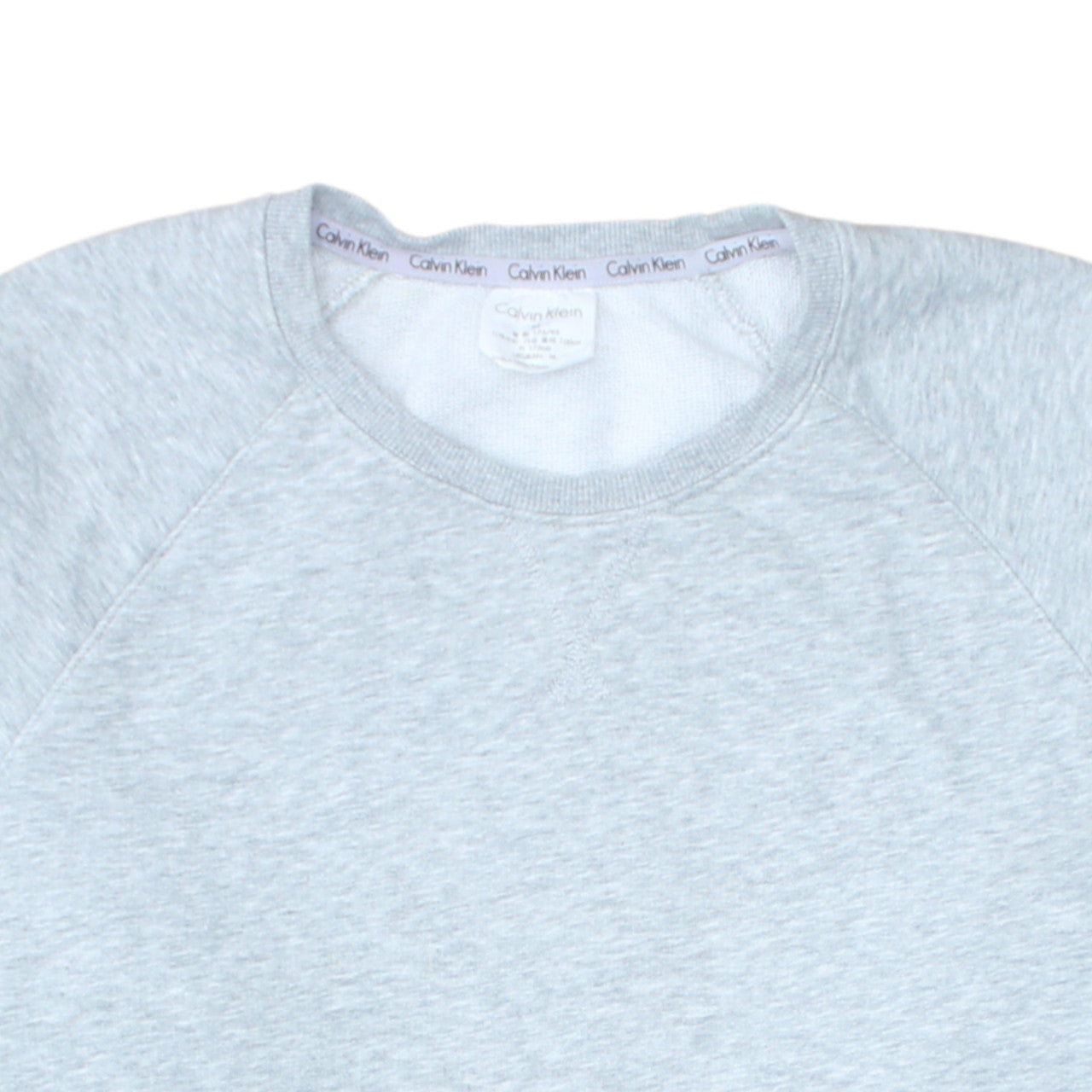 Womens UK Size M Calvin Klein Grey Pullover Sweatshirt
