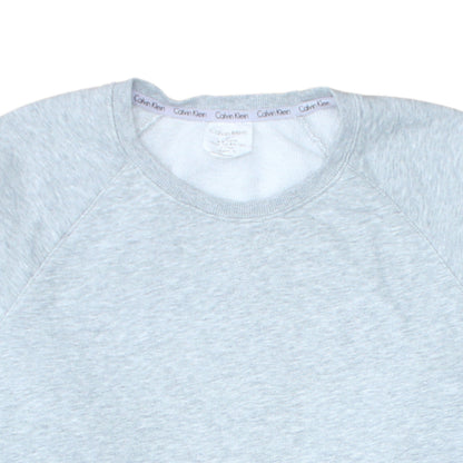 Womens UK Size M Calvin Klein Grey Pullover Sweatshirt