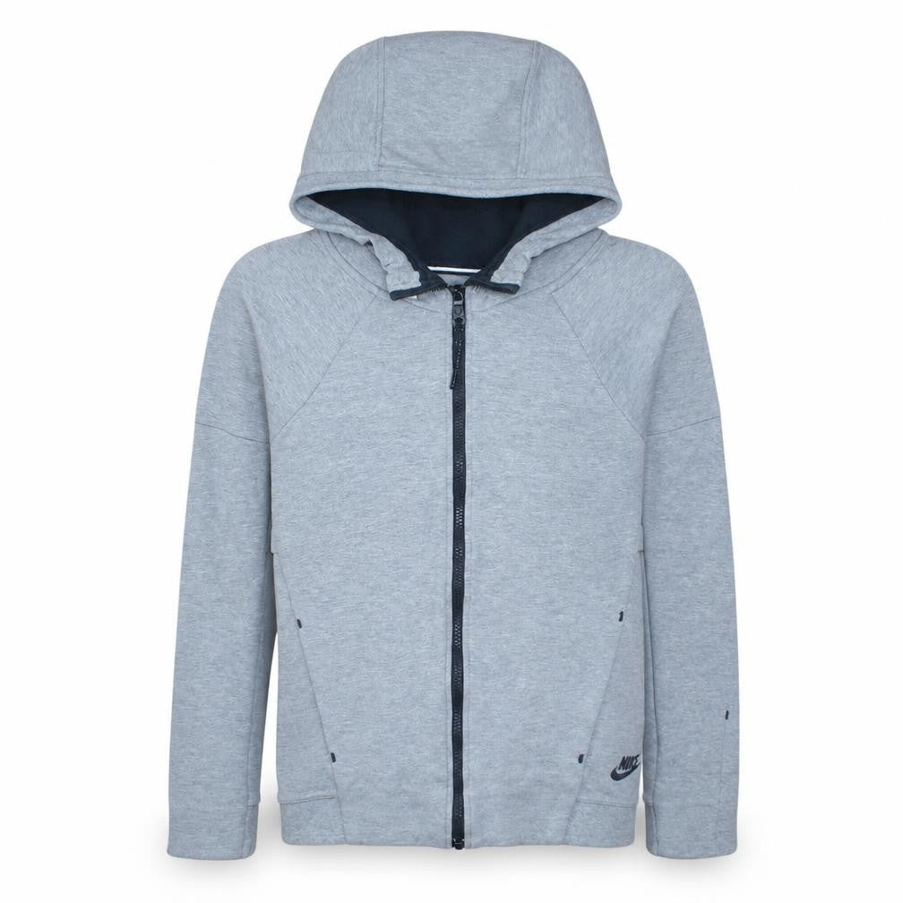 Mens UK Size S Nike Grey Full Zip Hoodie
