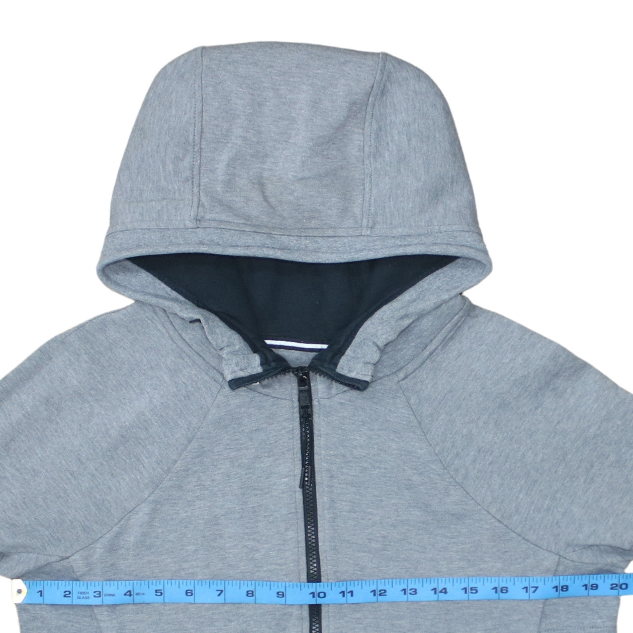 Mens UK Size S Nike Grey Full Zip Hoodie
