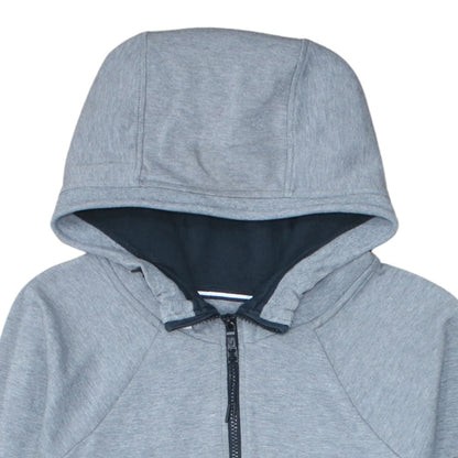 Mens UK Size S Nike Grey Full Zip Hoodie