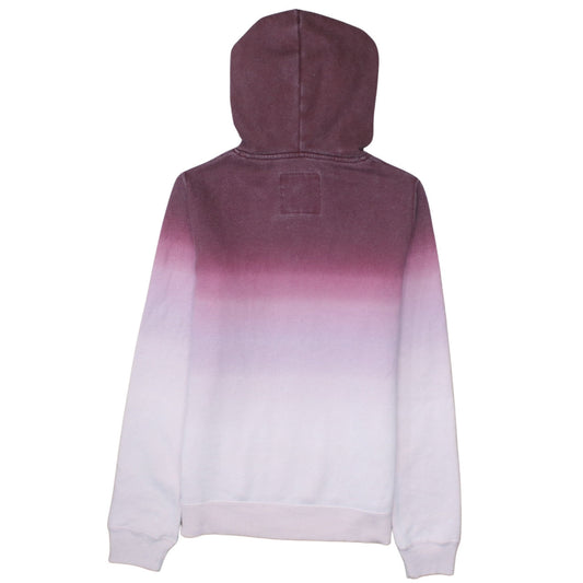 Womens UK Size XS Hollister Pink Pullover Hoodie